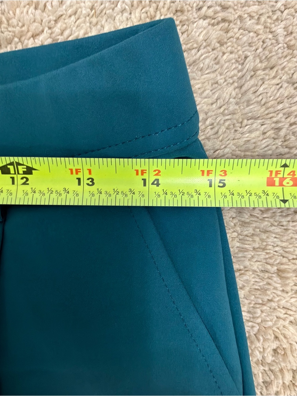 HALARA Teal Wide-Leg Trousers - Picture 8 of 13